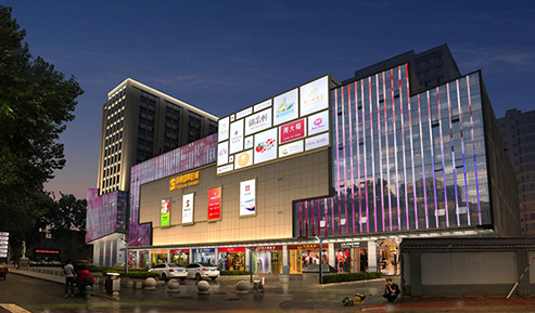 建筑室外燈光藝術照明