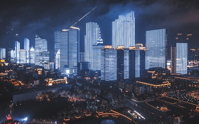 城市光彩燈光亮化工程搞活夜經(jīng)濟(jì)