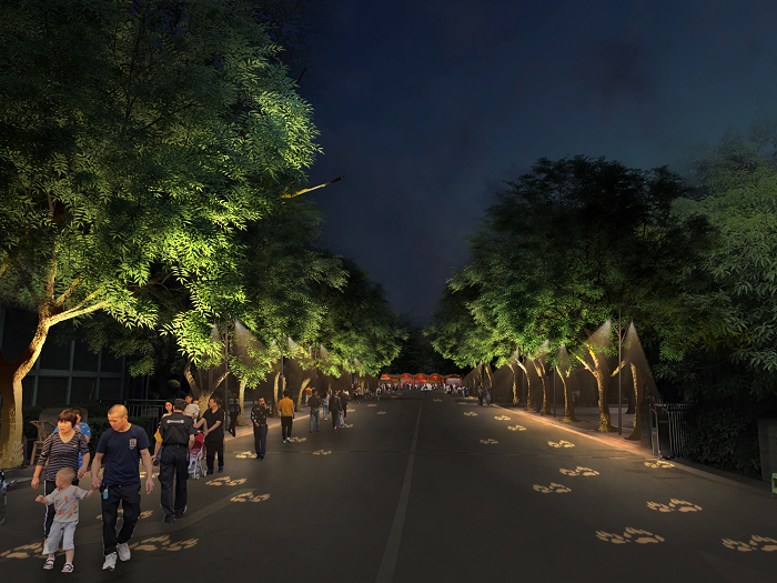 成都動物園景觀燈光照明